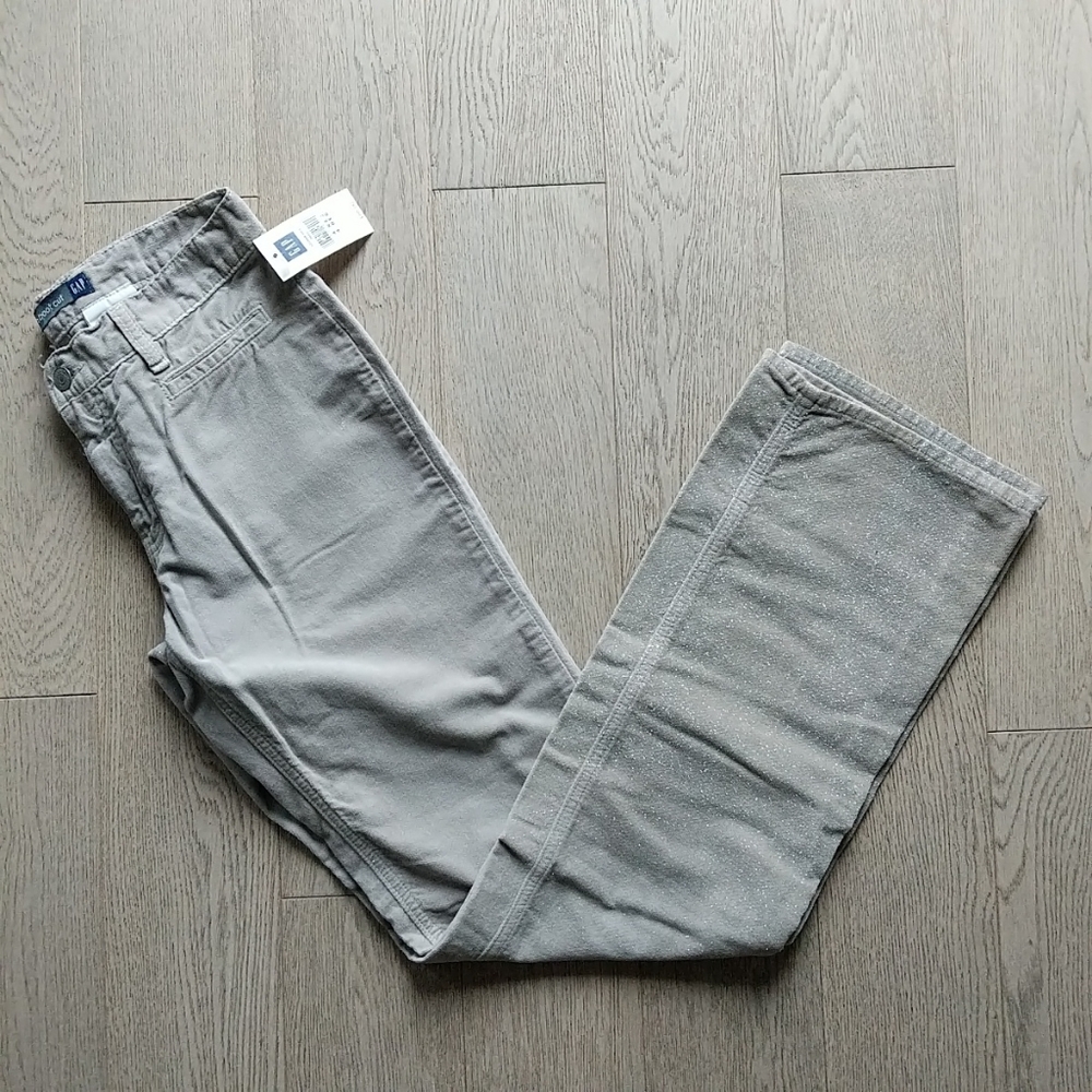 Vintage Gap Boot Cut Beige Sparkly Pants Size 4